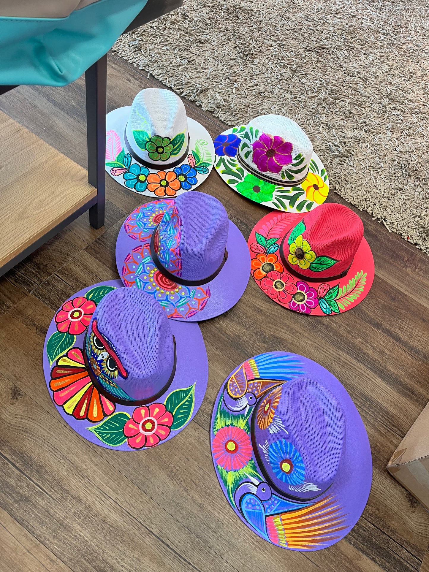 Hand Painted Hats
