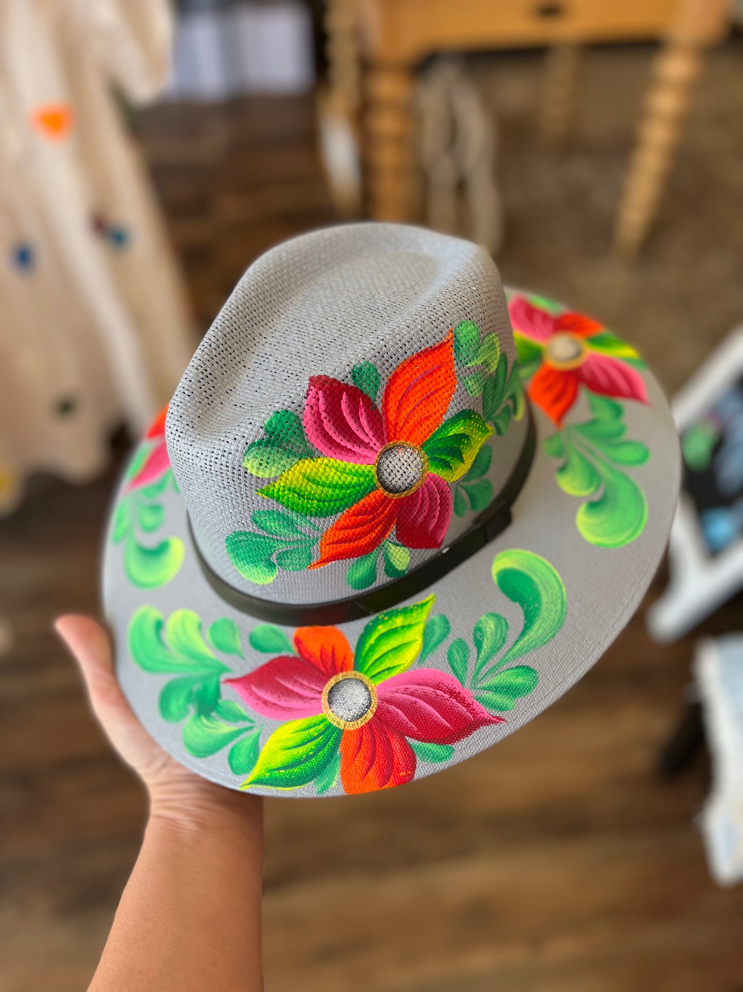 Hand Painted Hats