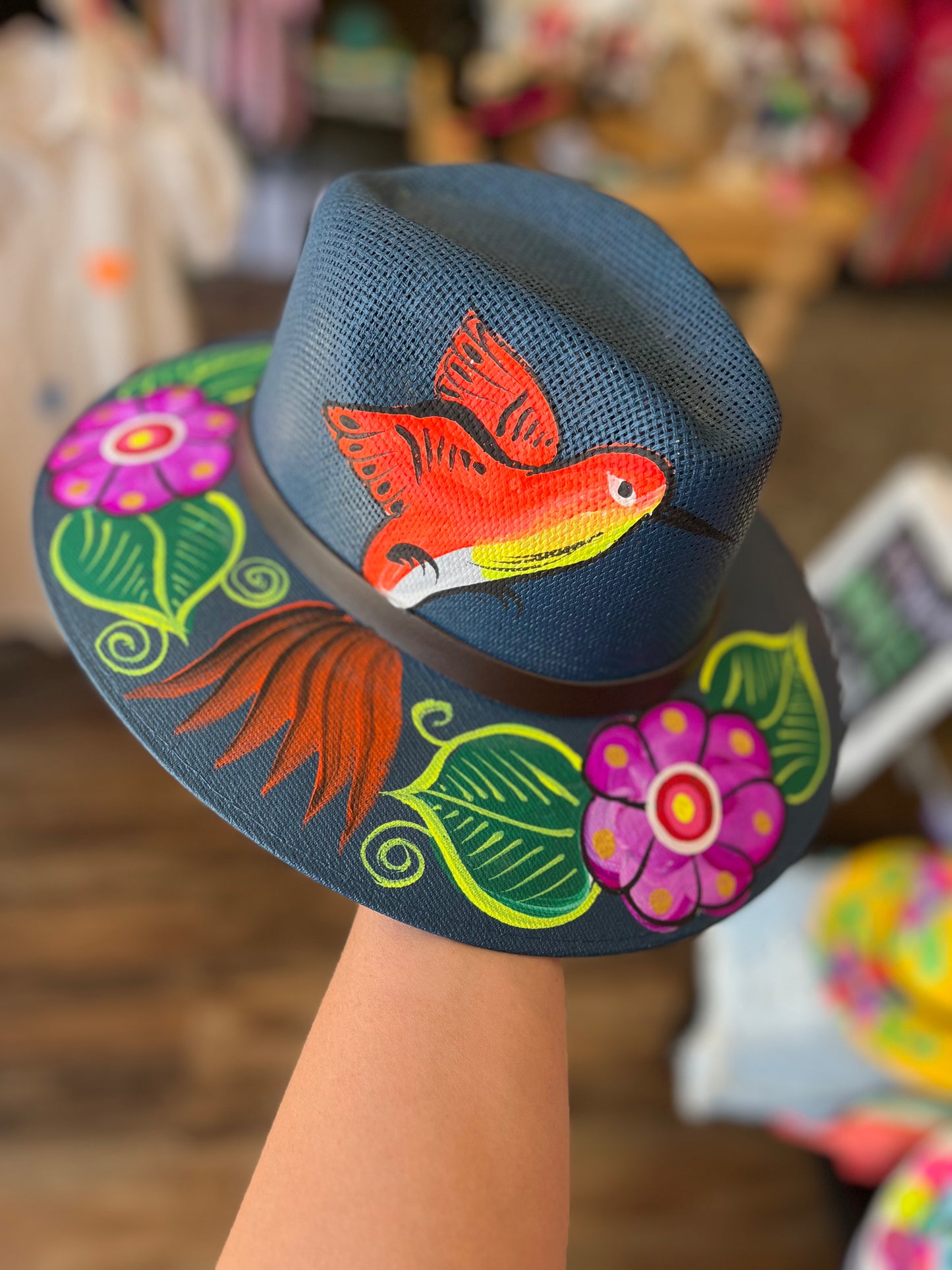 Hand Painted Hats