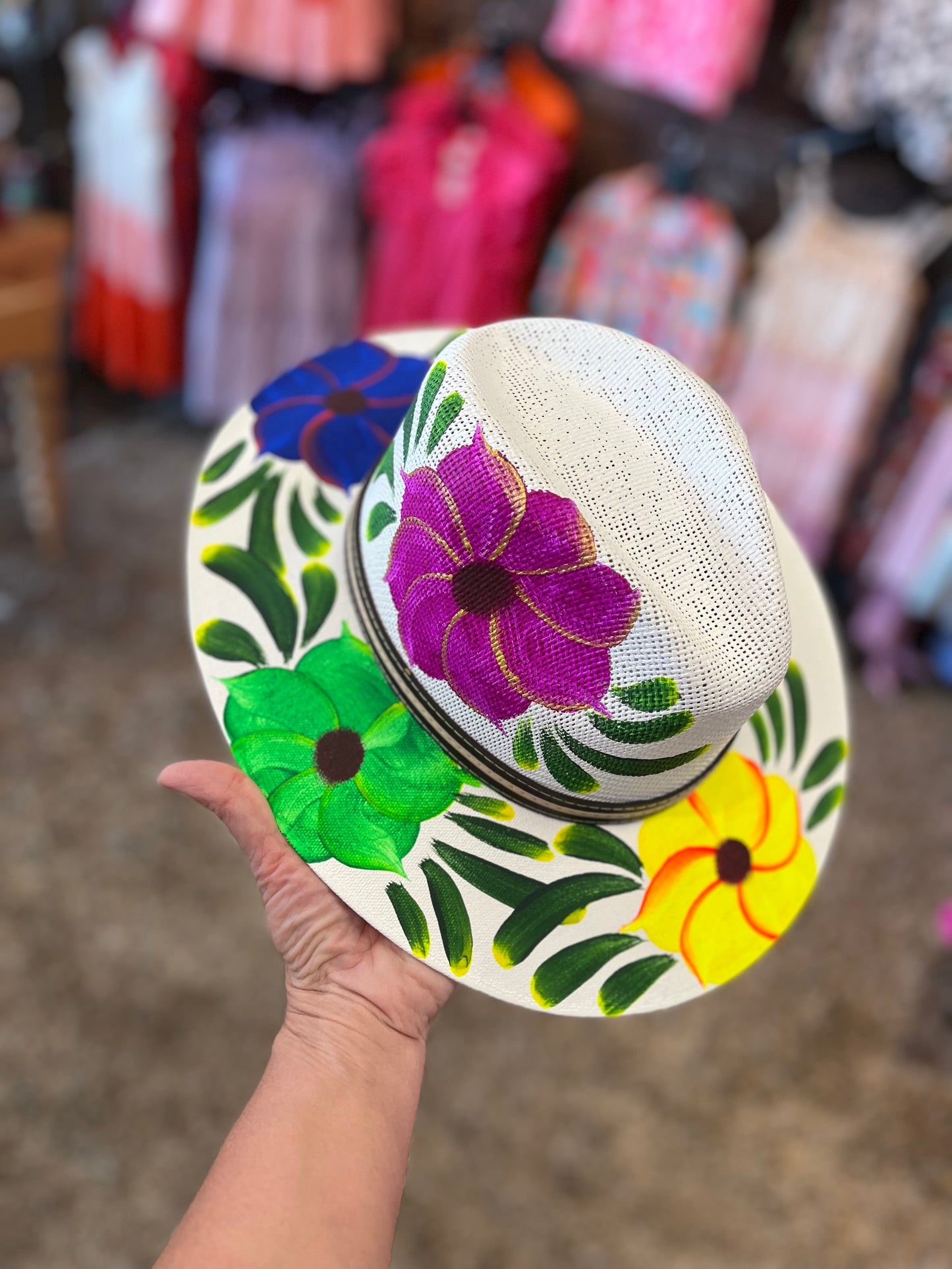 Hand Painted Hats