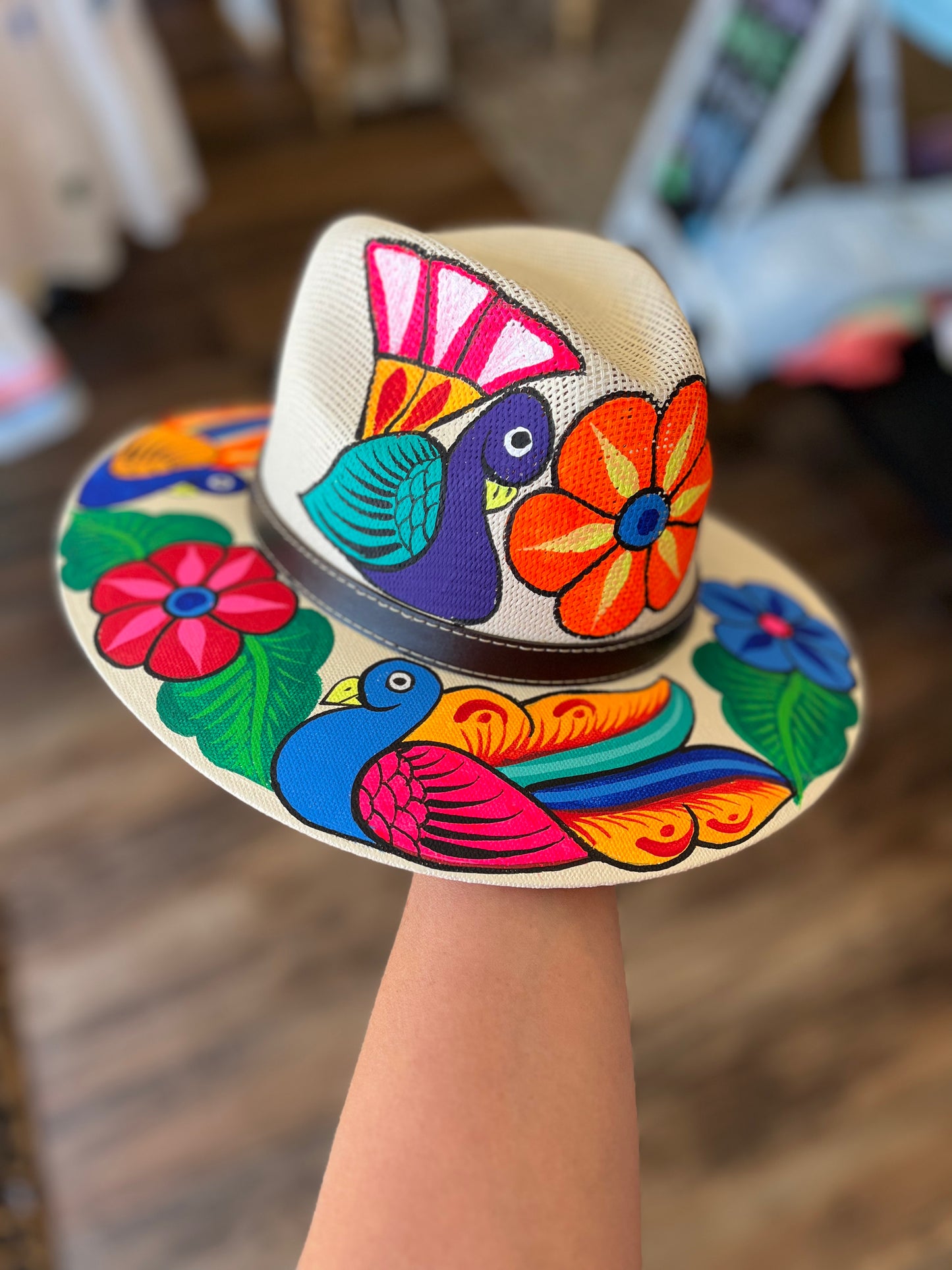 Hand Painted Hats