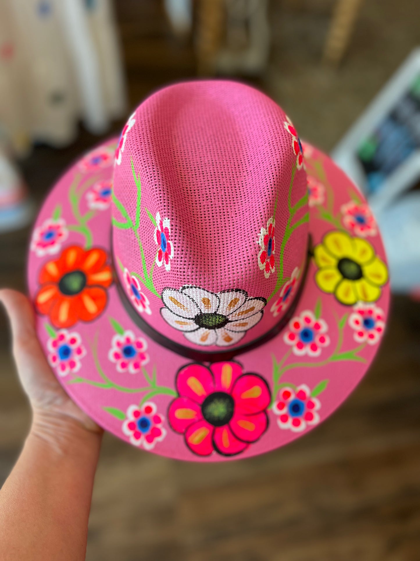 Hand Painted Hats