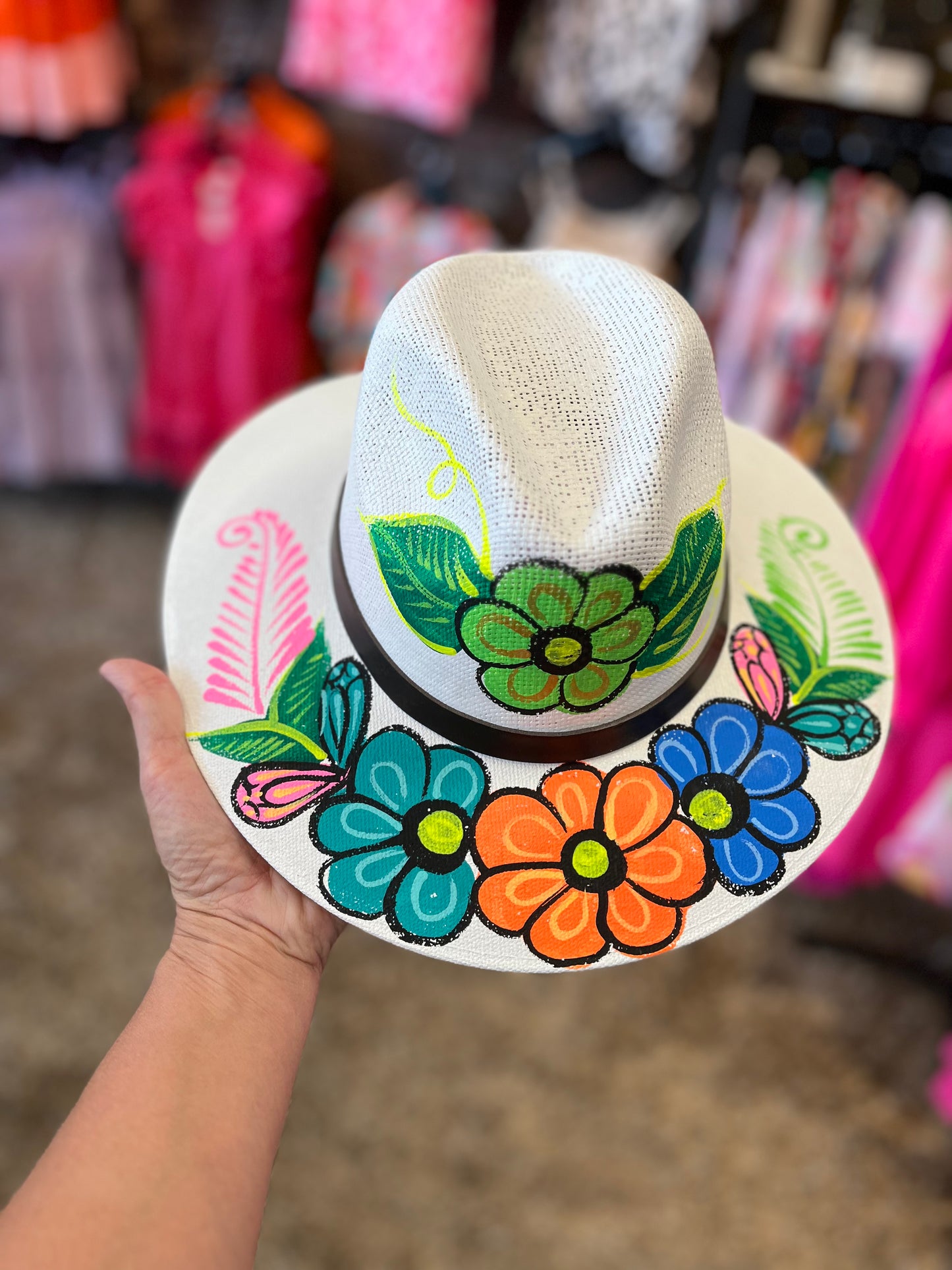 Hand Painted Hats