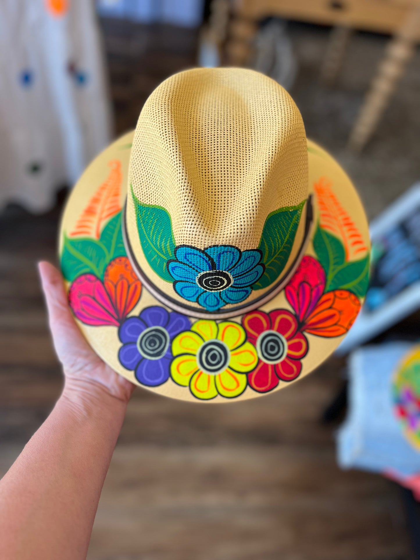Hand Painted Hats