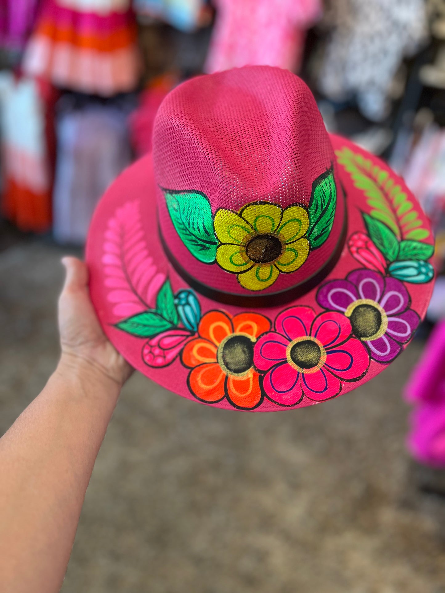 Hand Painted Hats