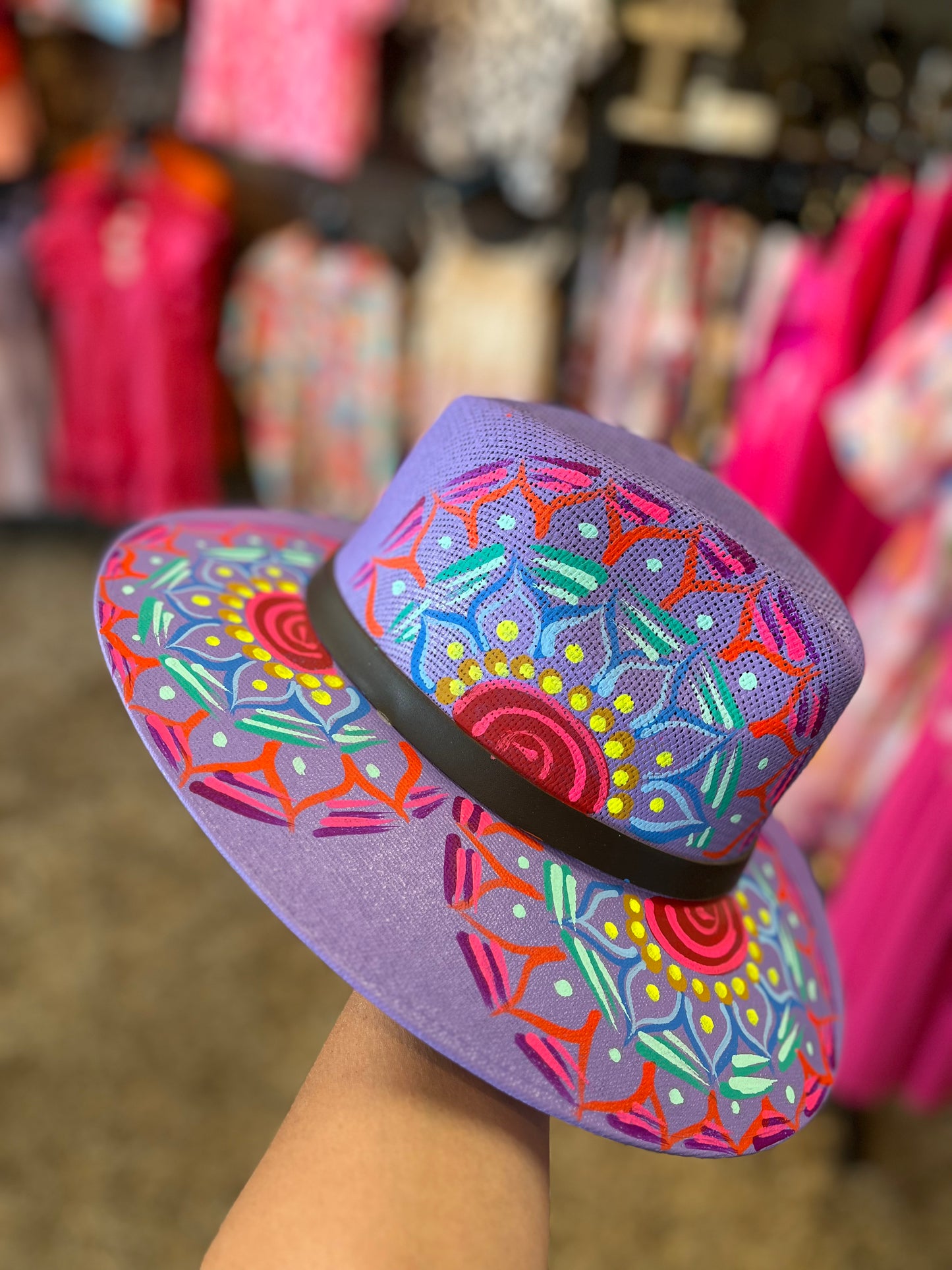 Hand Painted Hats