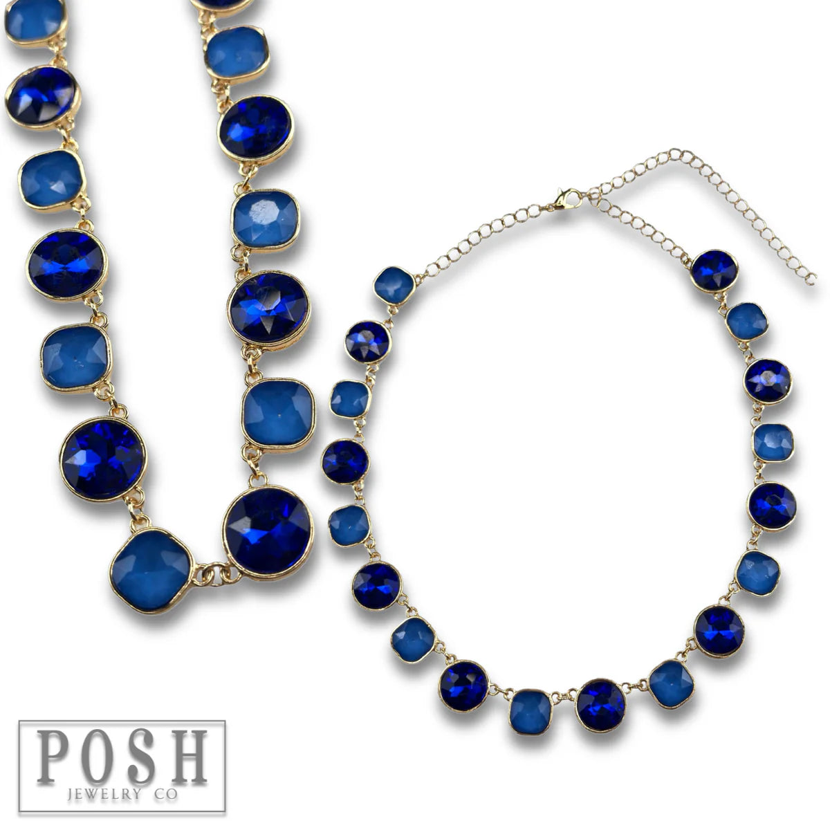 Round + Square Posh Necklace