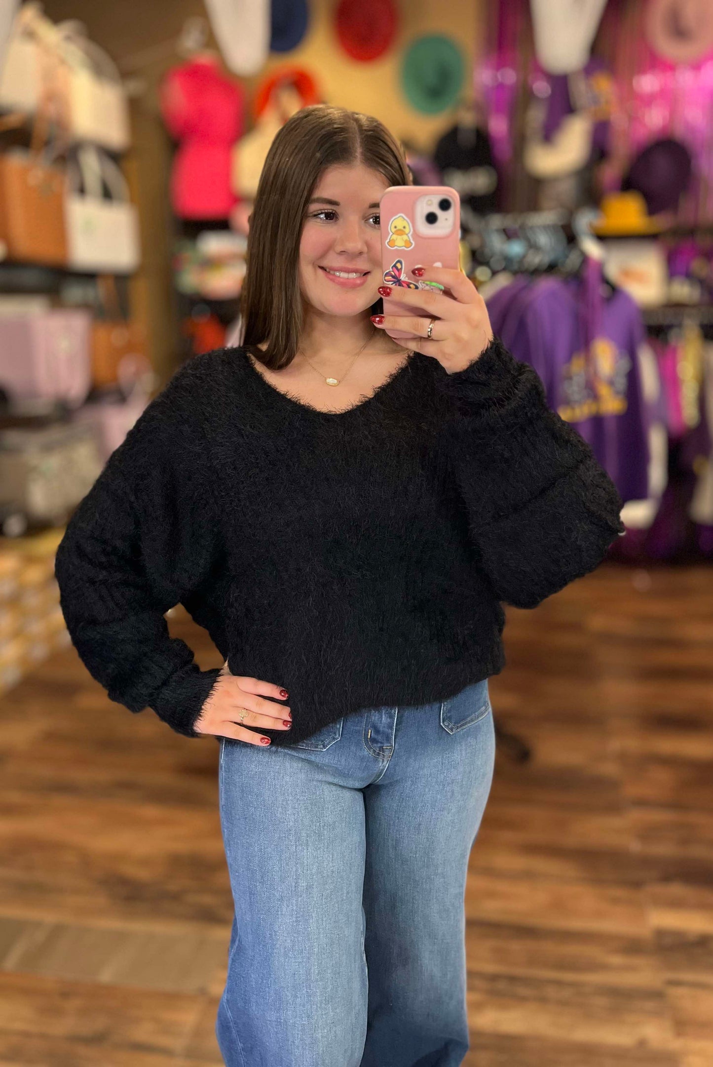 Fuzzy Sweater