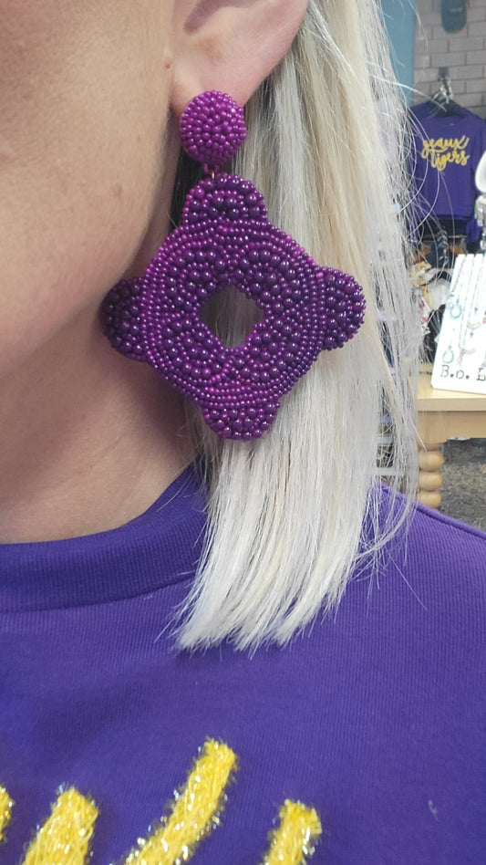 Treasure Jewels Statement Earrings