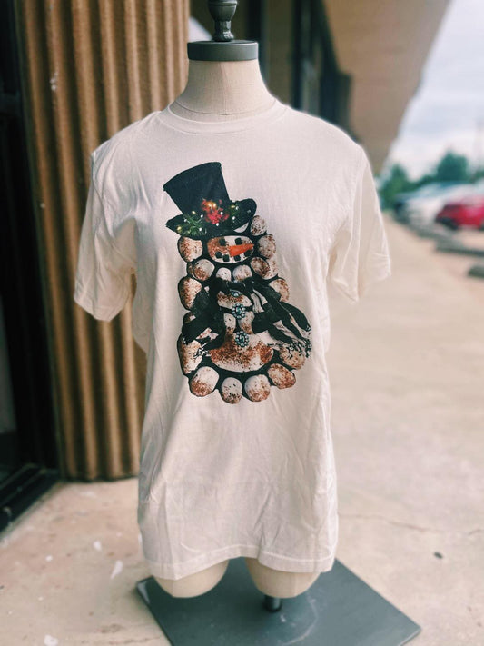 Blingy Snowman Tee