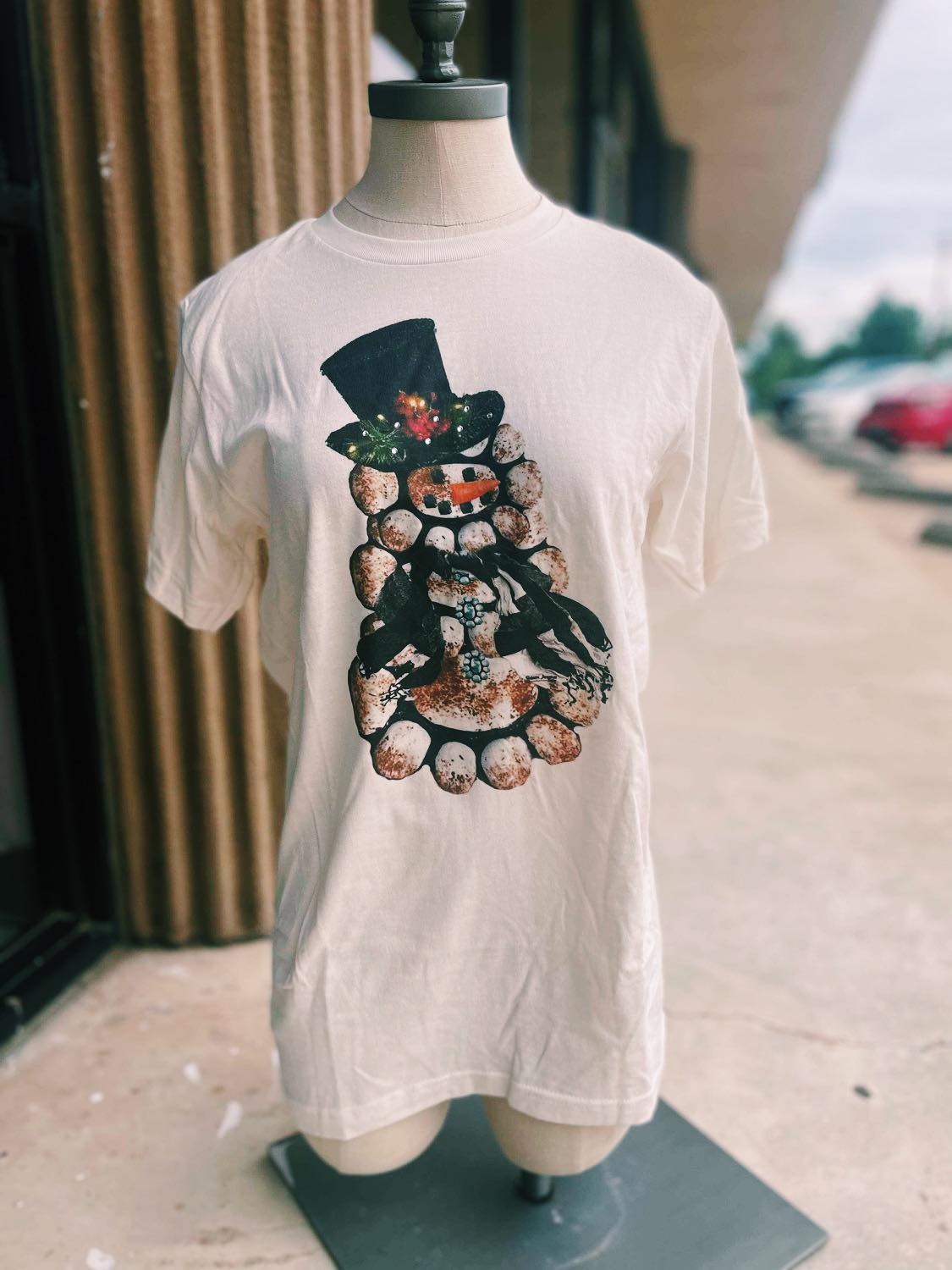 Blingy Snowman Tee