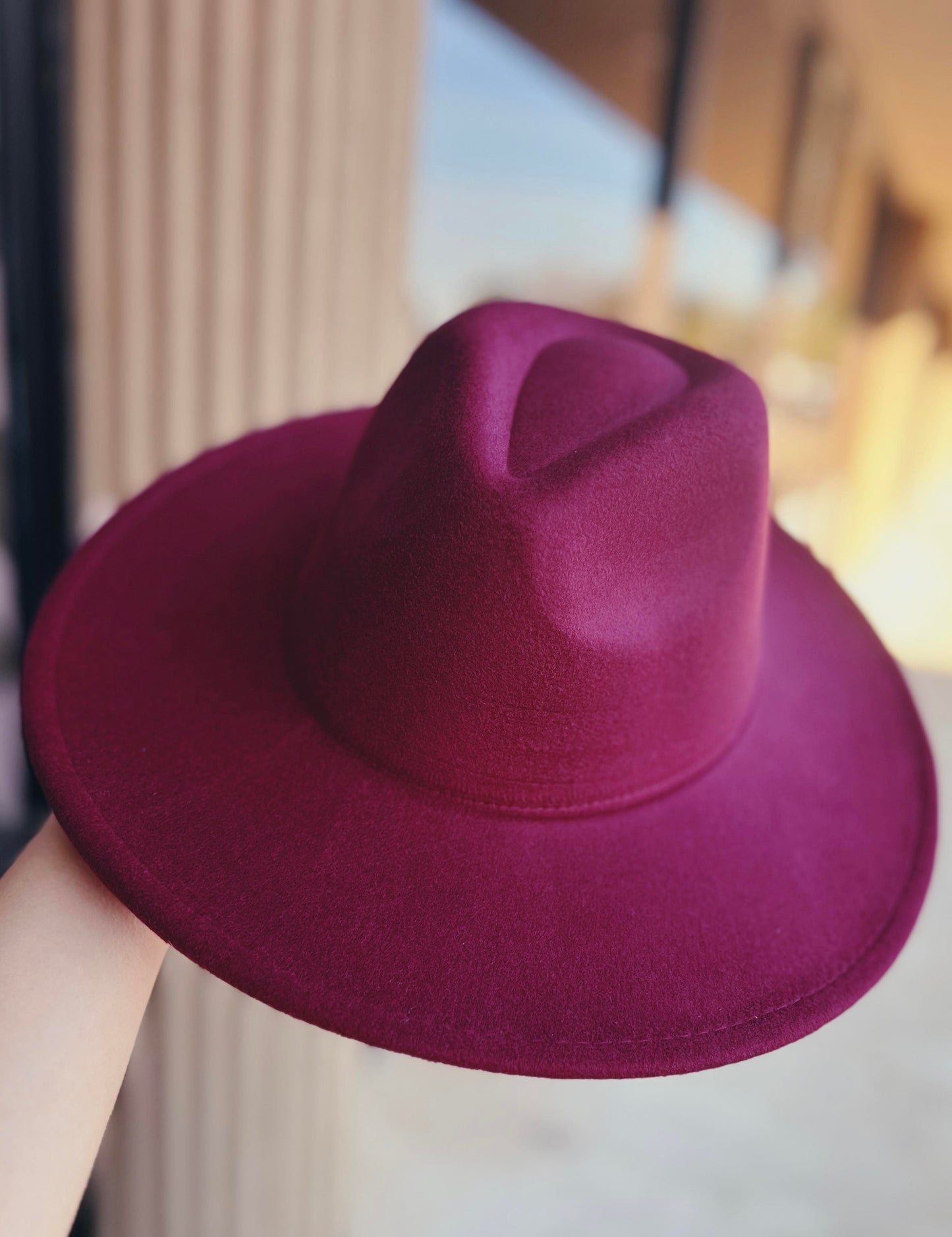Solid Felt Hat