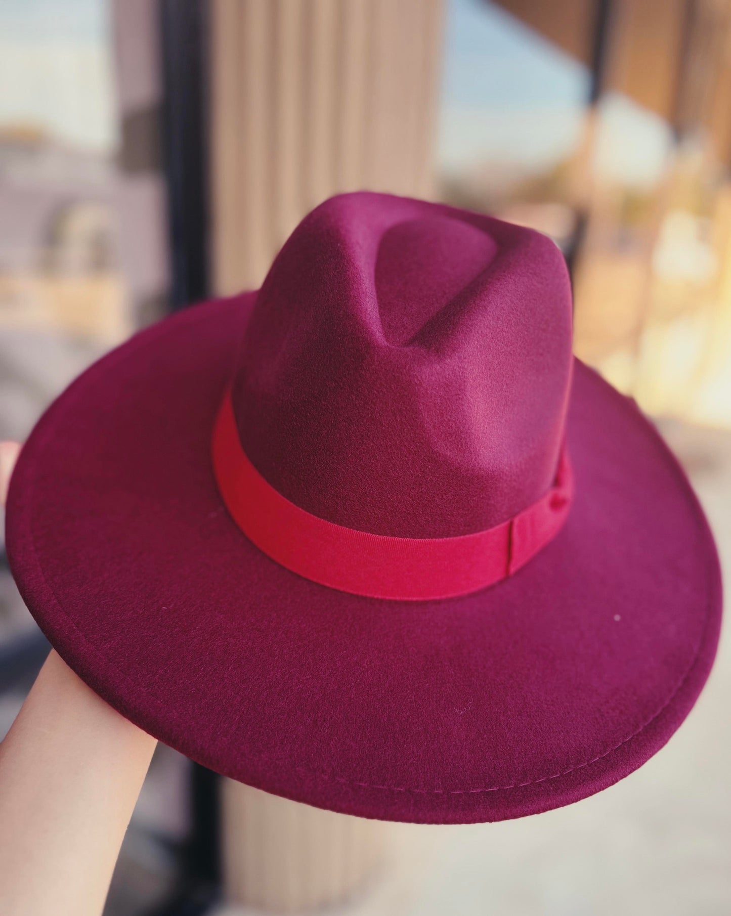 Solid Felt Hat