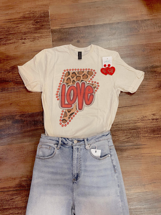 Leopard Love Tee