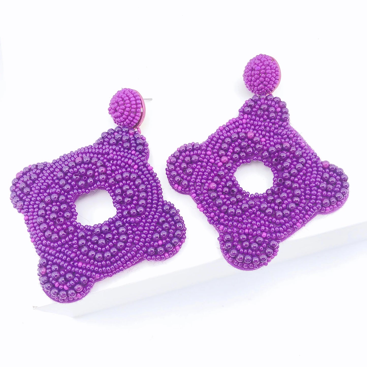 Treasure Jewels Statement Earrings