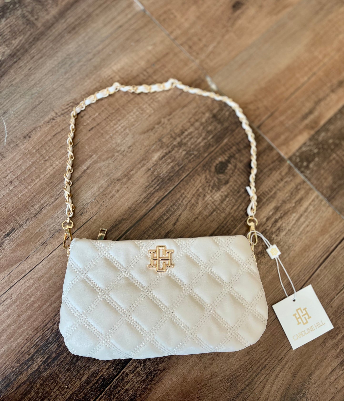Livi Crossbody Cream Quilted DQ