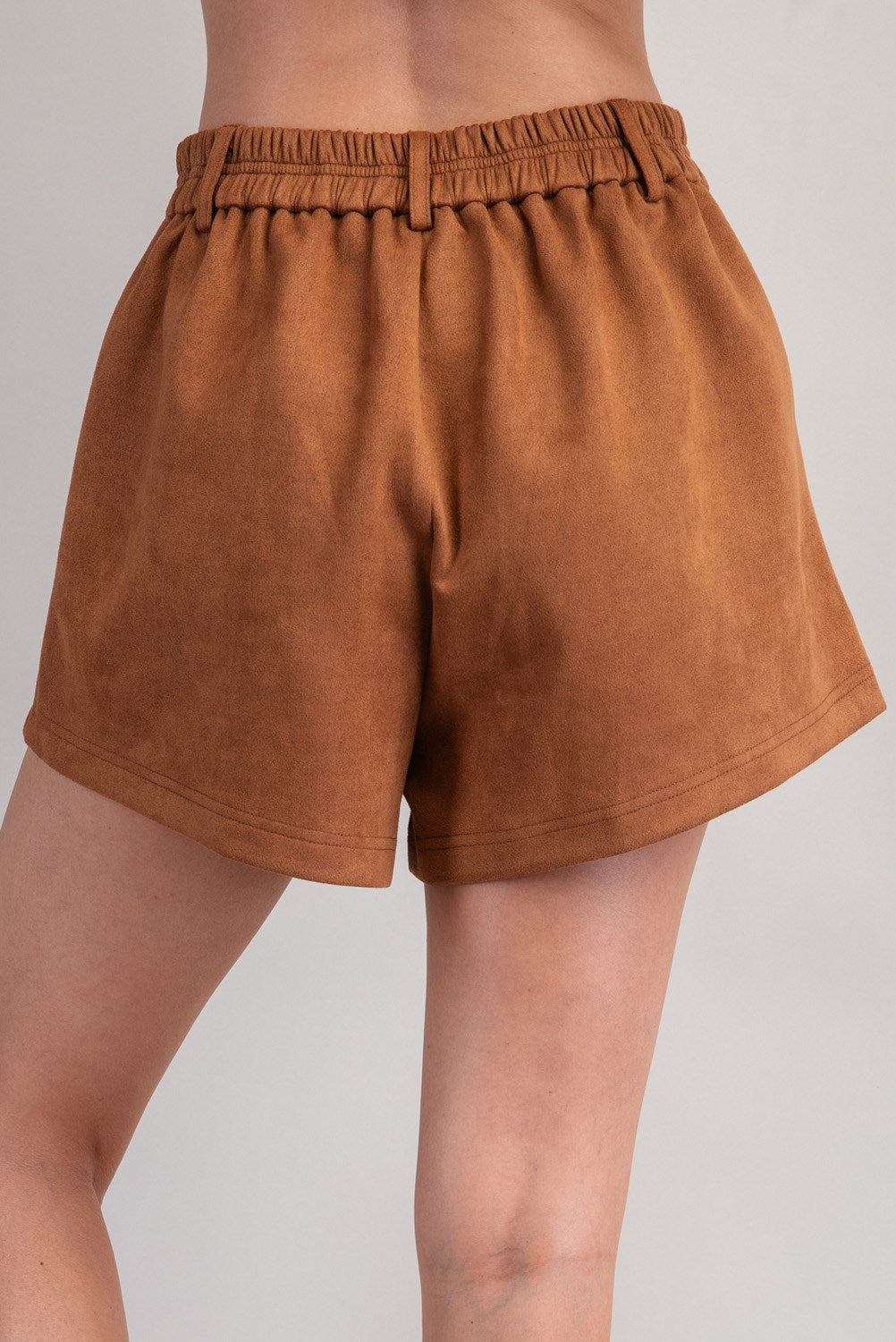 Suede Baby Shorts