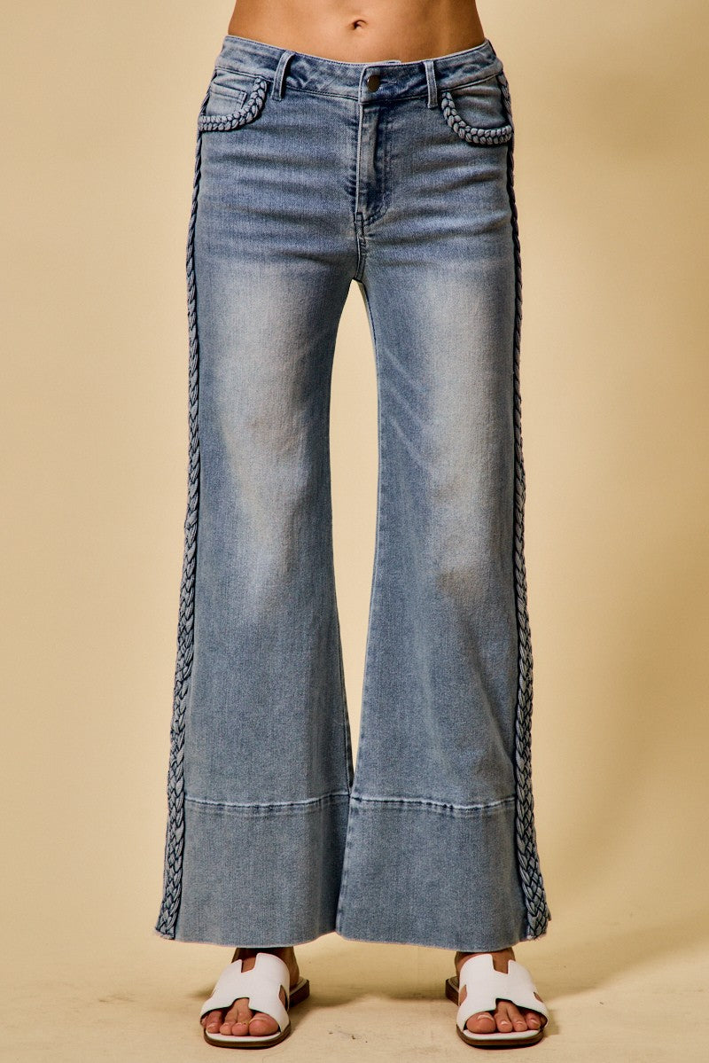 Braided Jeans