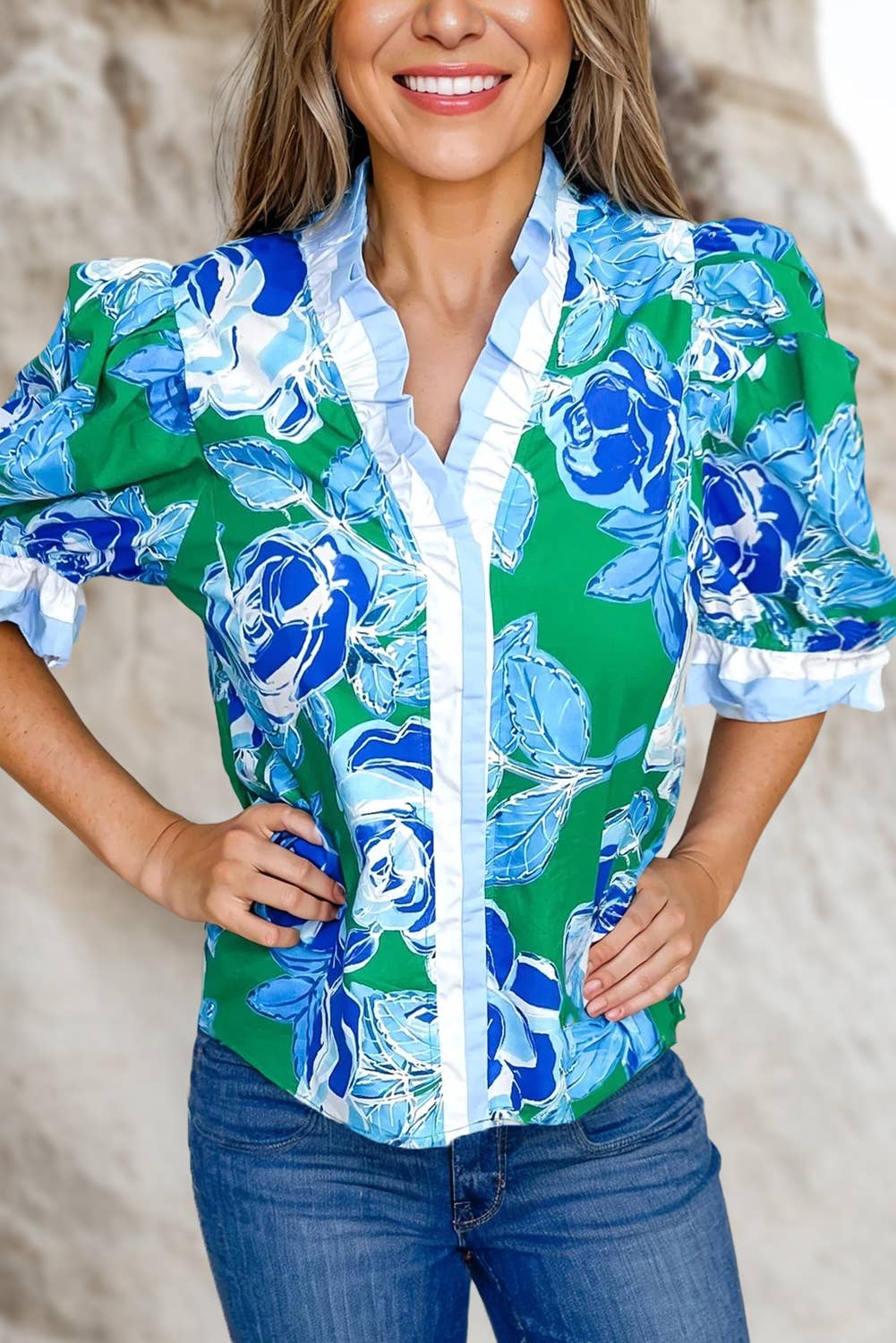 Life's Just Rosey Blouse