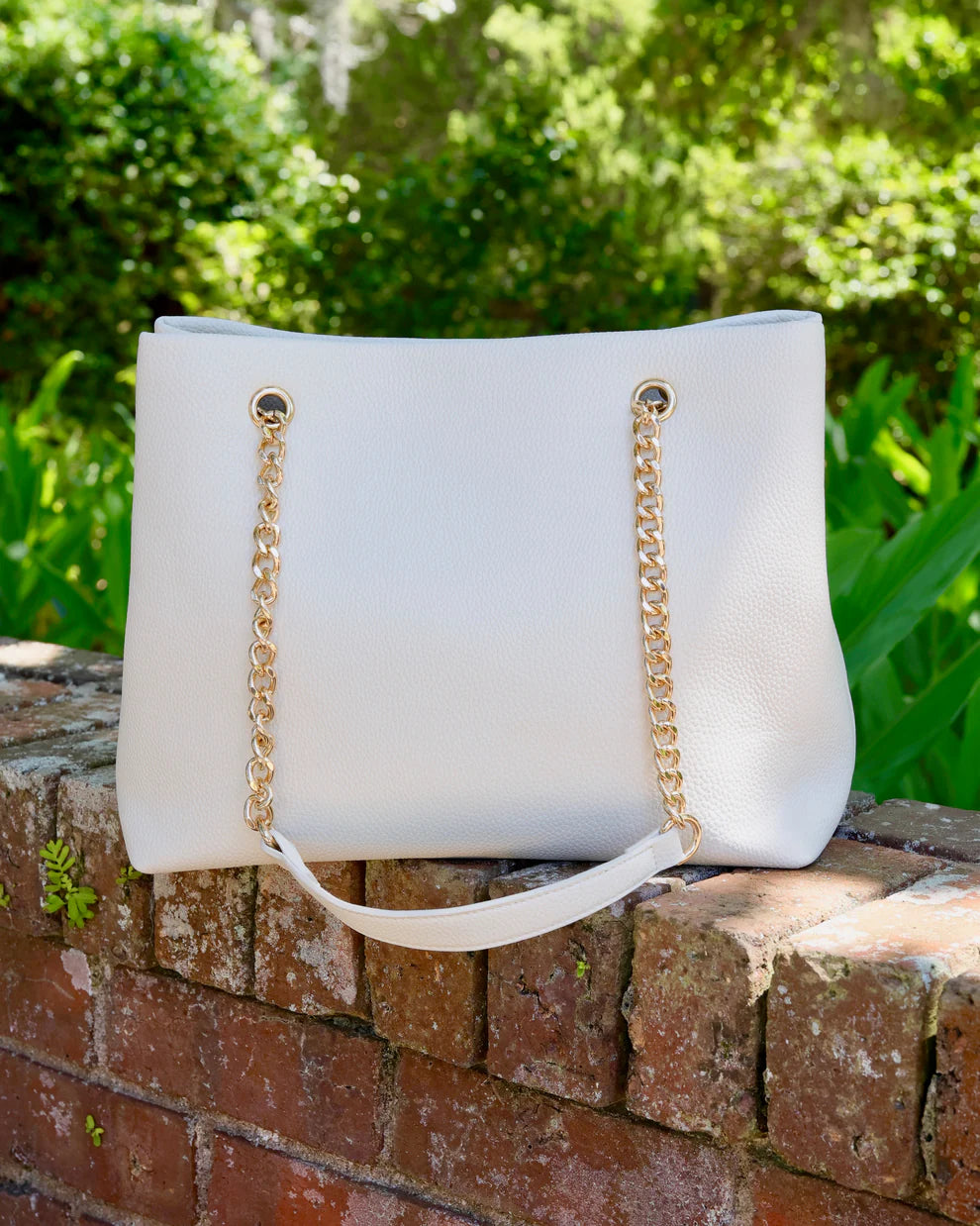 Blair Cream Tote