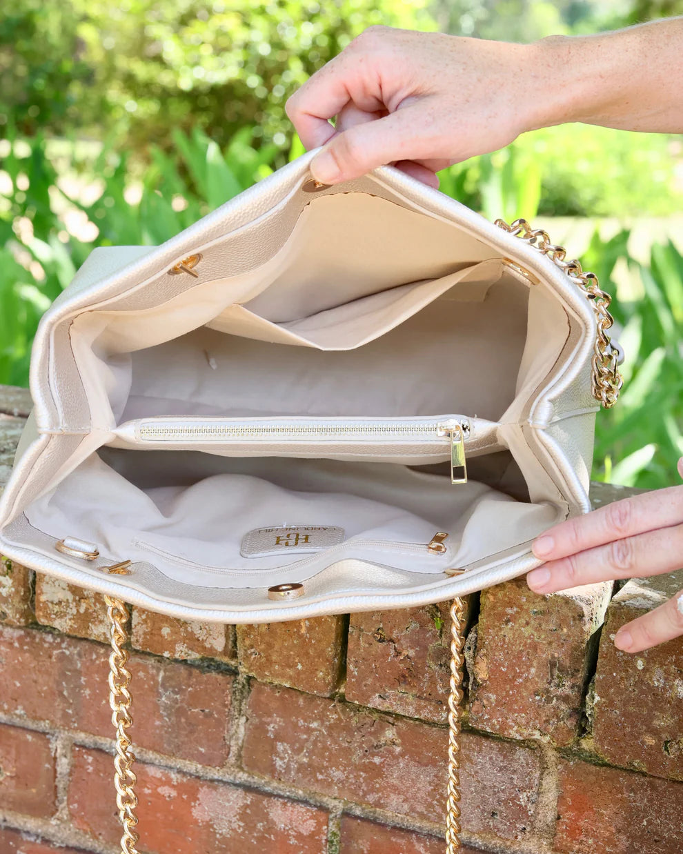 Blair Cream Tote