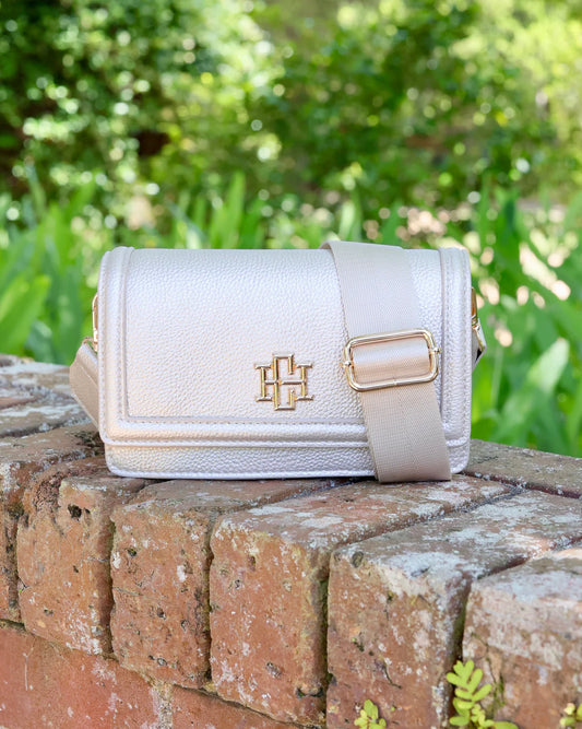 Maverick Crossbody with Pocket Pearl PB