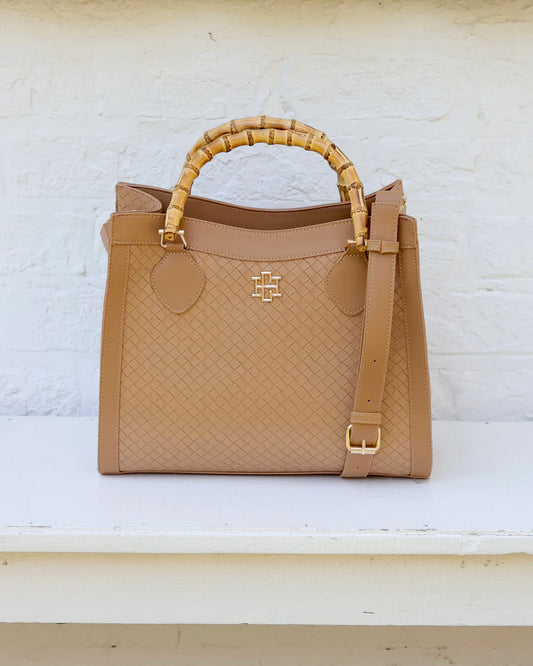Palmer Tote Woven Tan
