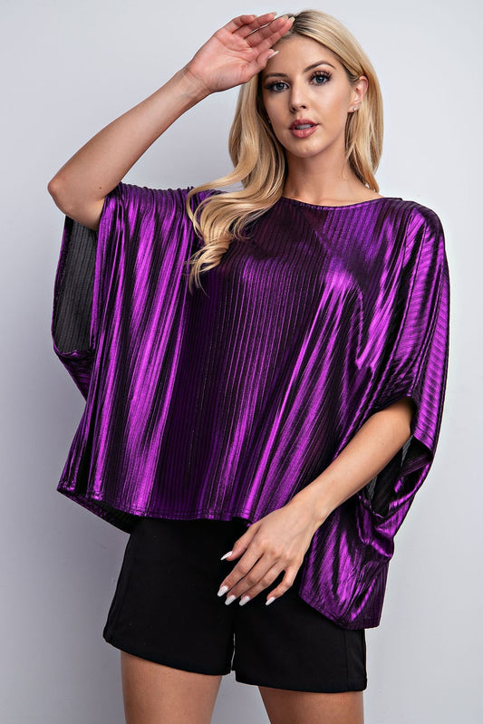 Metallic Beauty Blouse