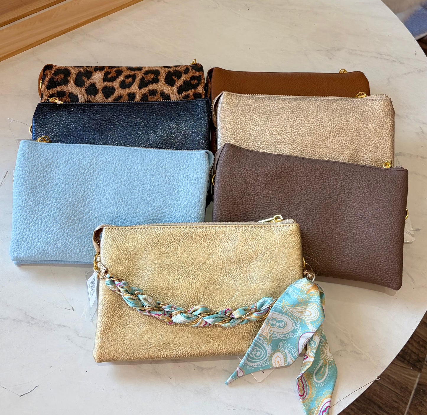 Expanding Clutch Bag