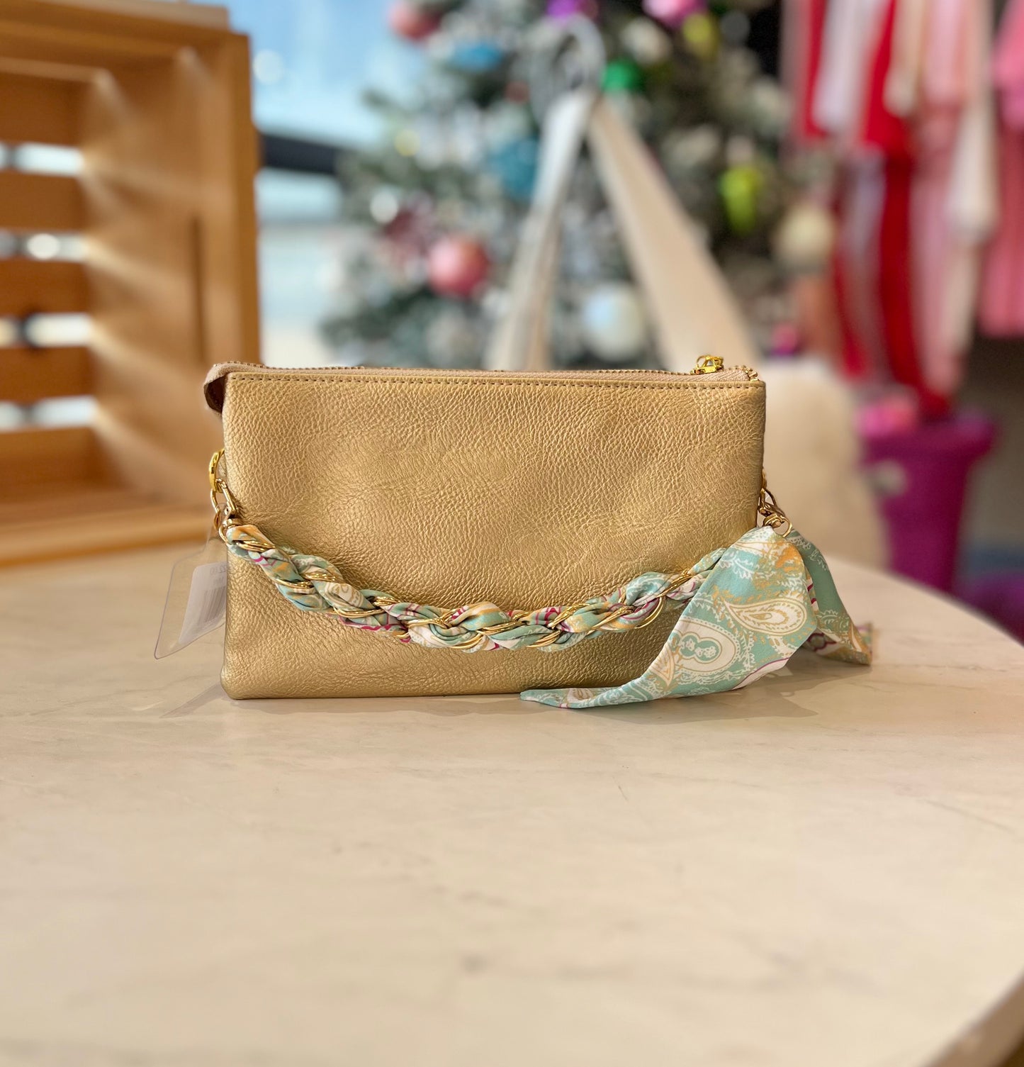 Expanding Clutch Bag