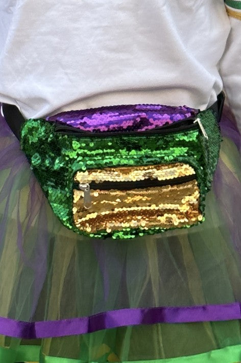 Mardi Sequin Fanny Pack