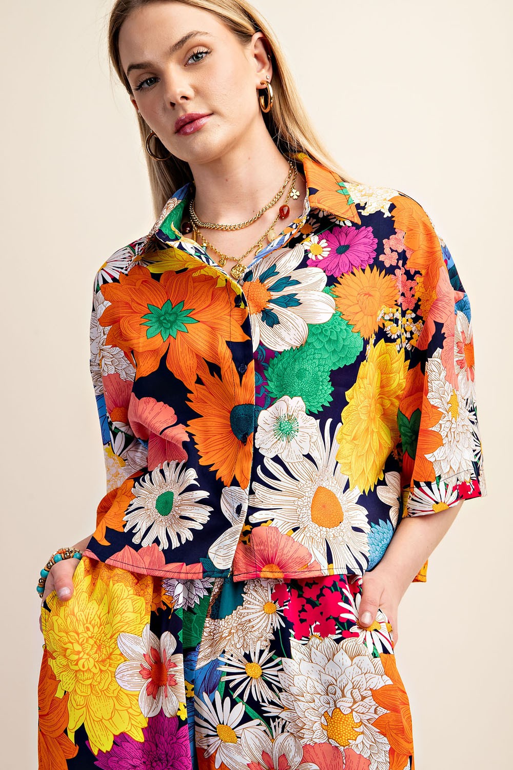 Vibrant Floral Set Separates