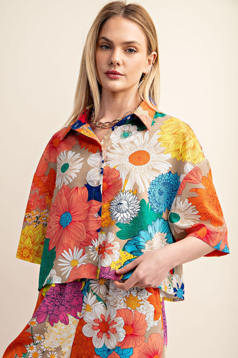 Vibrant Floral Set Separates