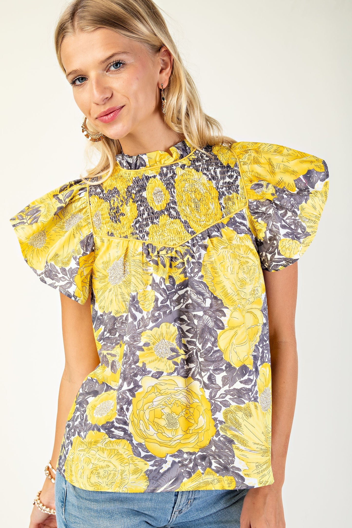 Falling for Floral Blouse