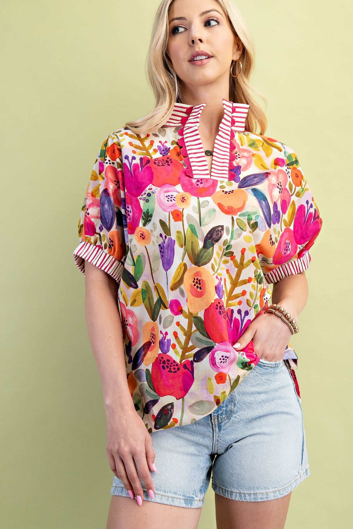 Poppies Blouse