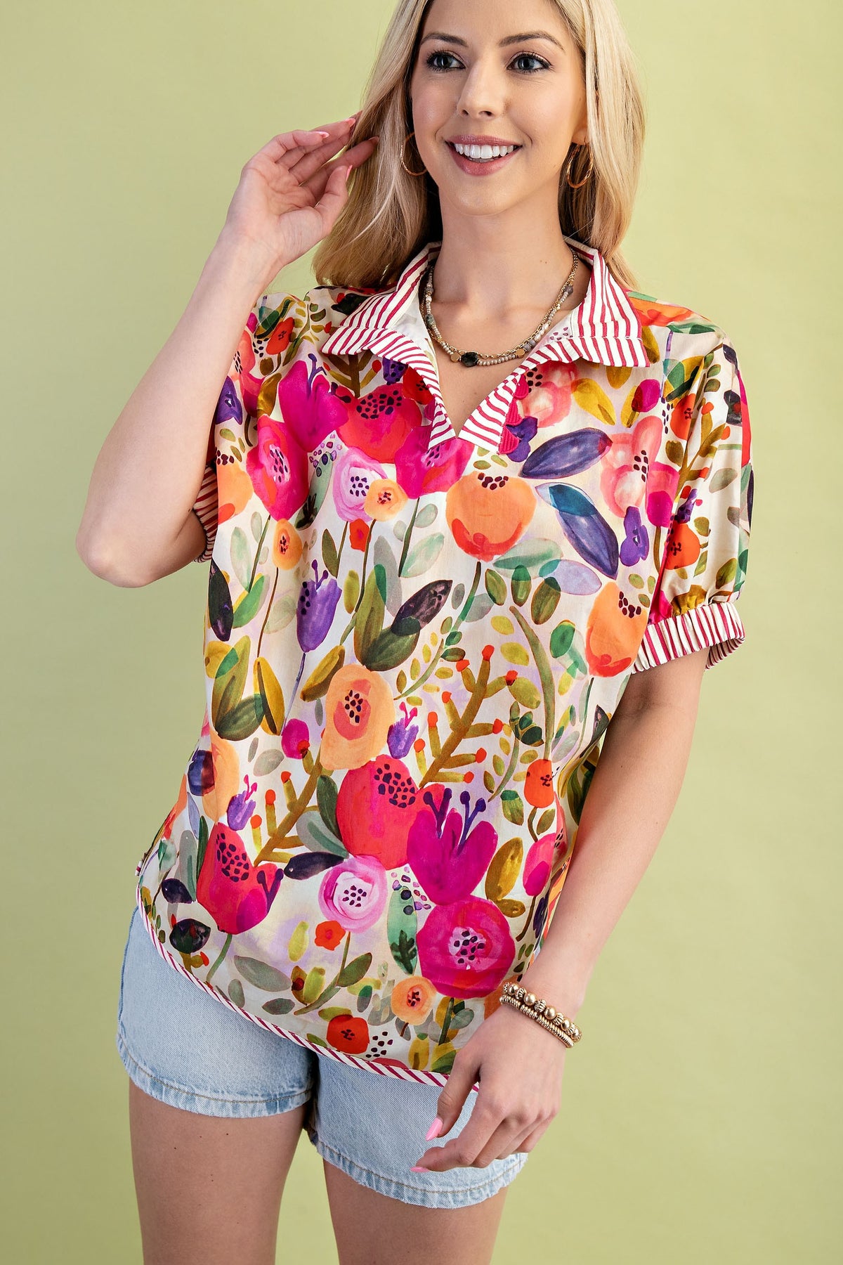 Poppies Blouse