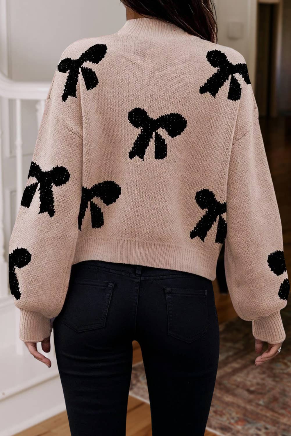 Pearls & Bows Sweater