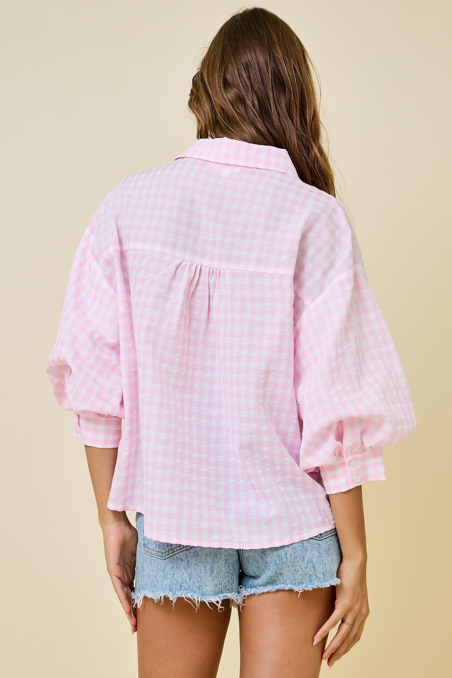Gingham Button Down