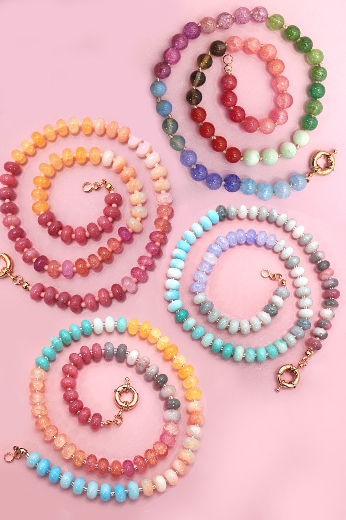Glass Bead Necklaces