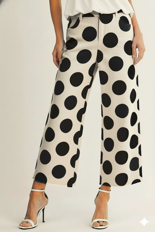 Big Polka Dot Trousers