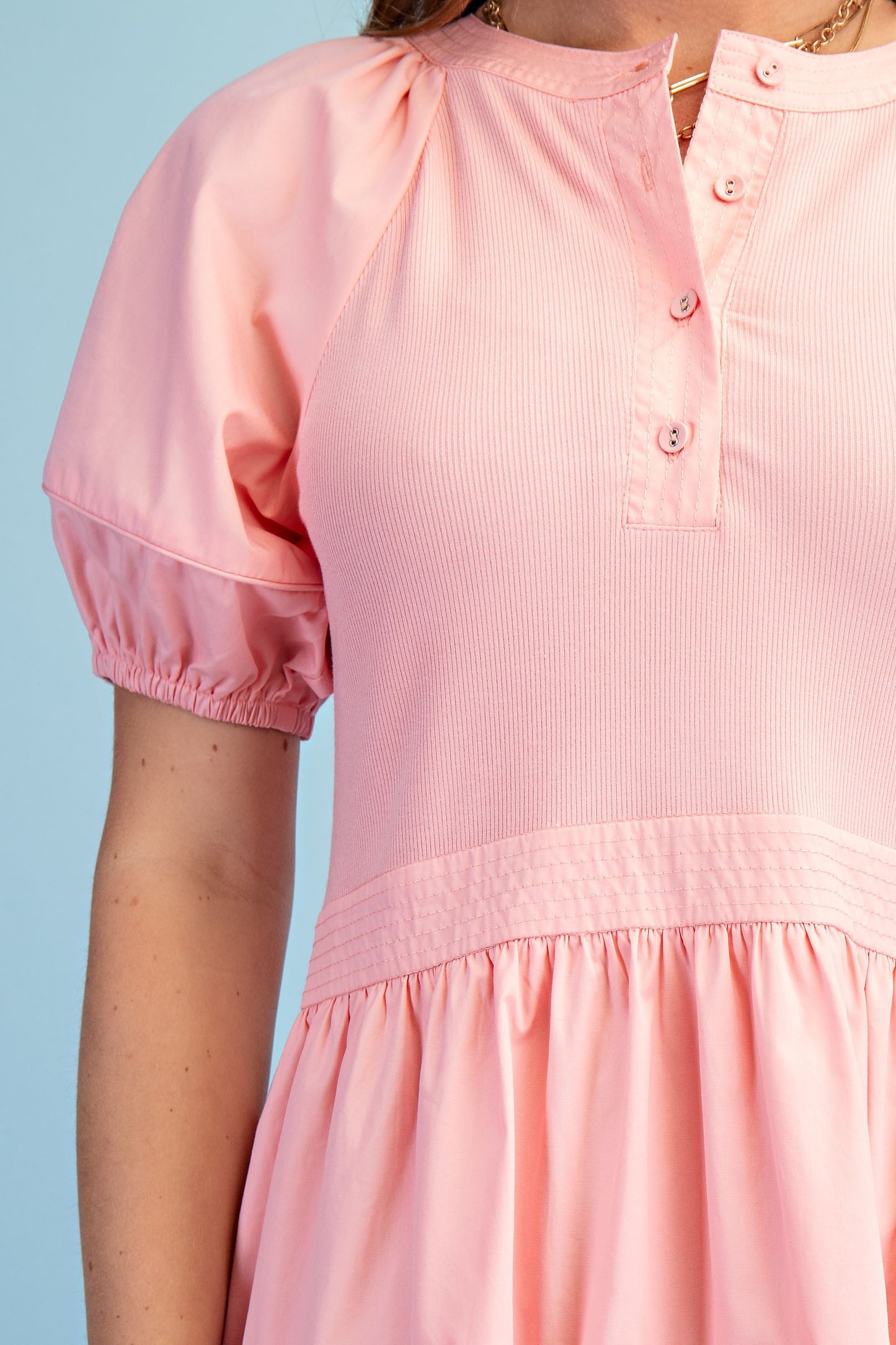 Henley Mini Dress