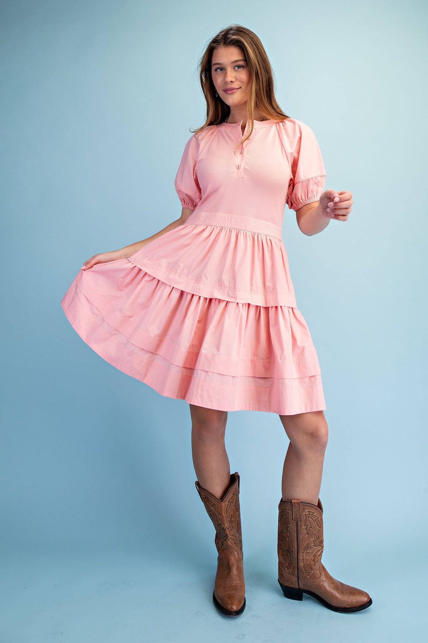 Henley Mini Dress