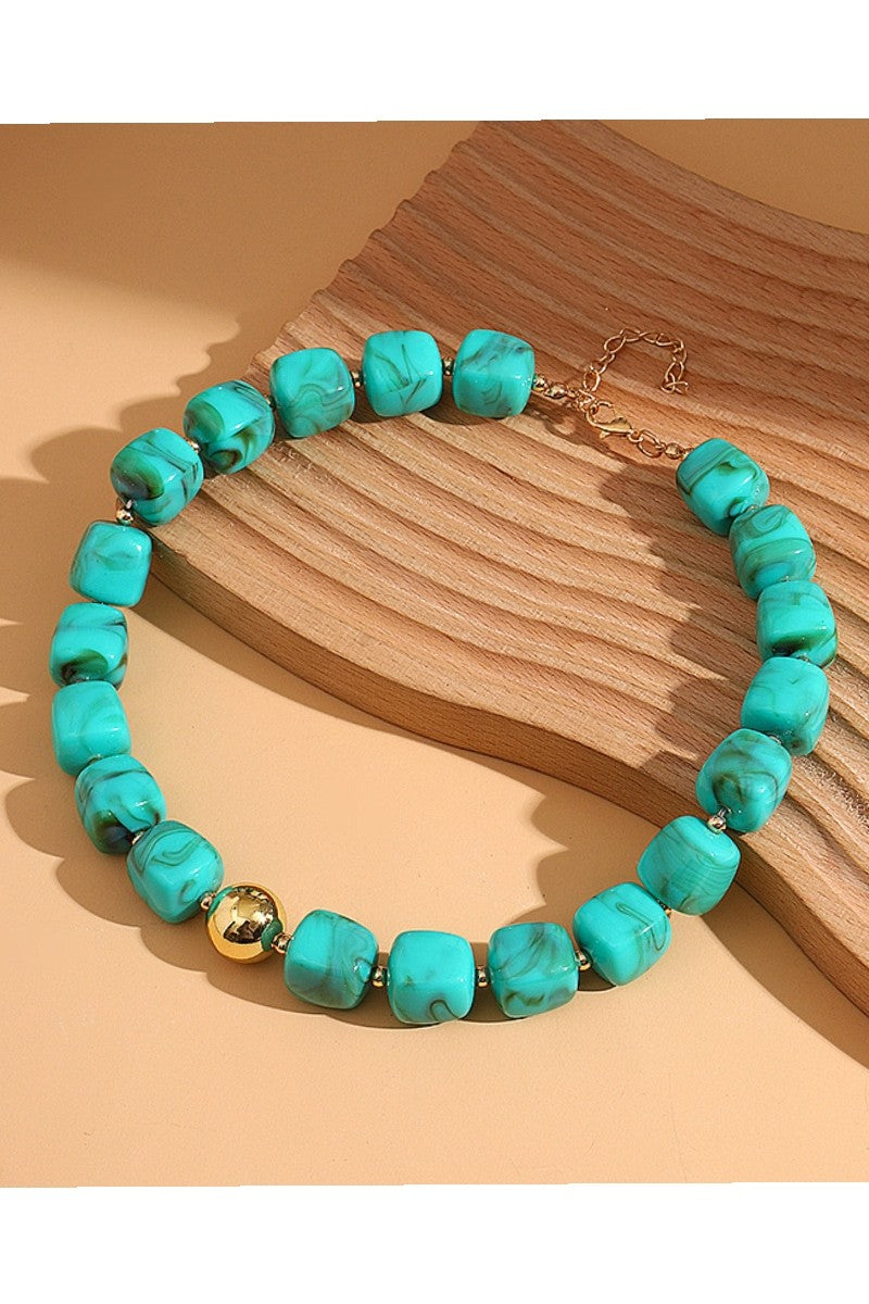 Resin Bead Necklaces