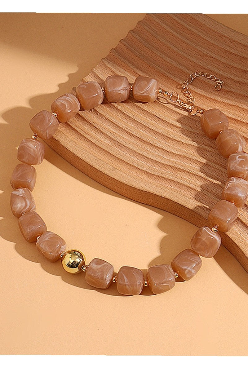 Resin Bead Necklaces