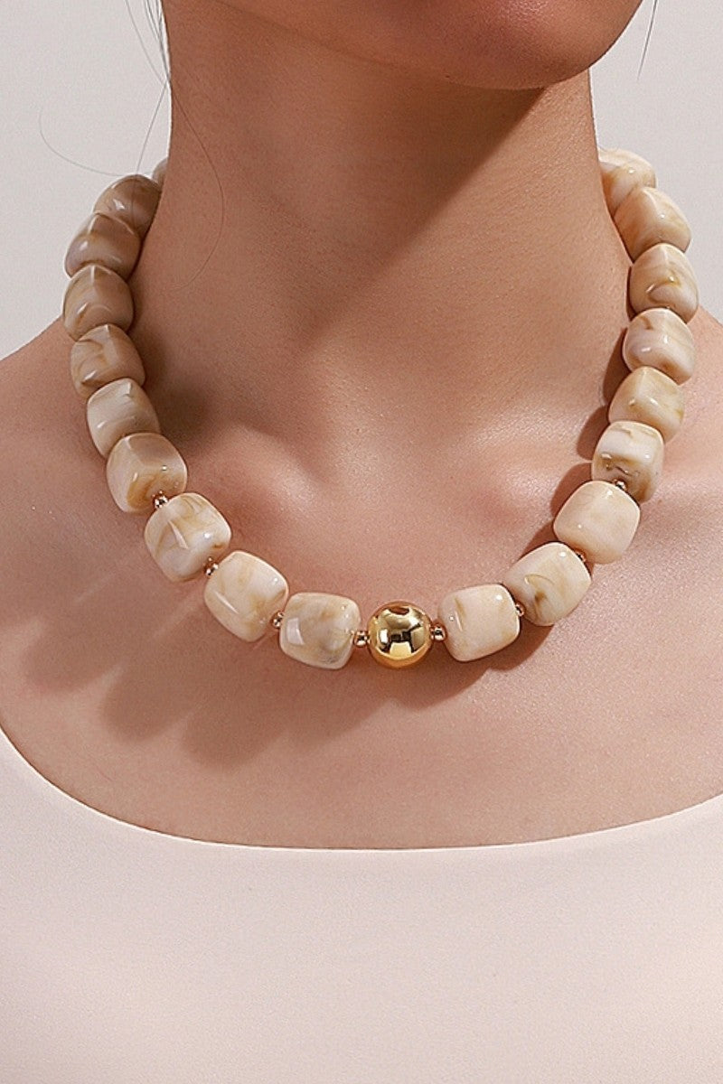 Resin Bead Necklaces