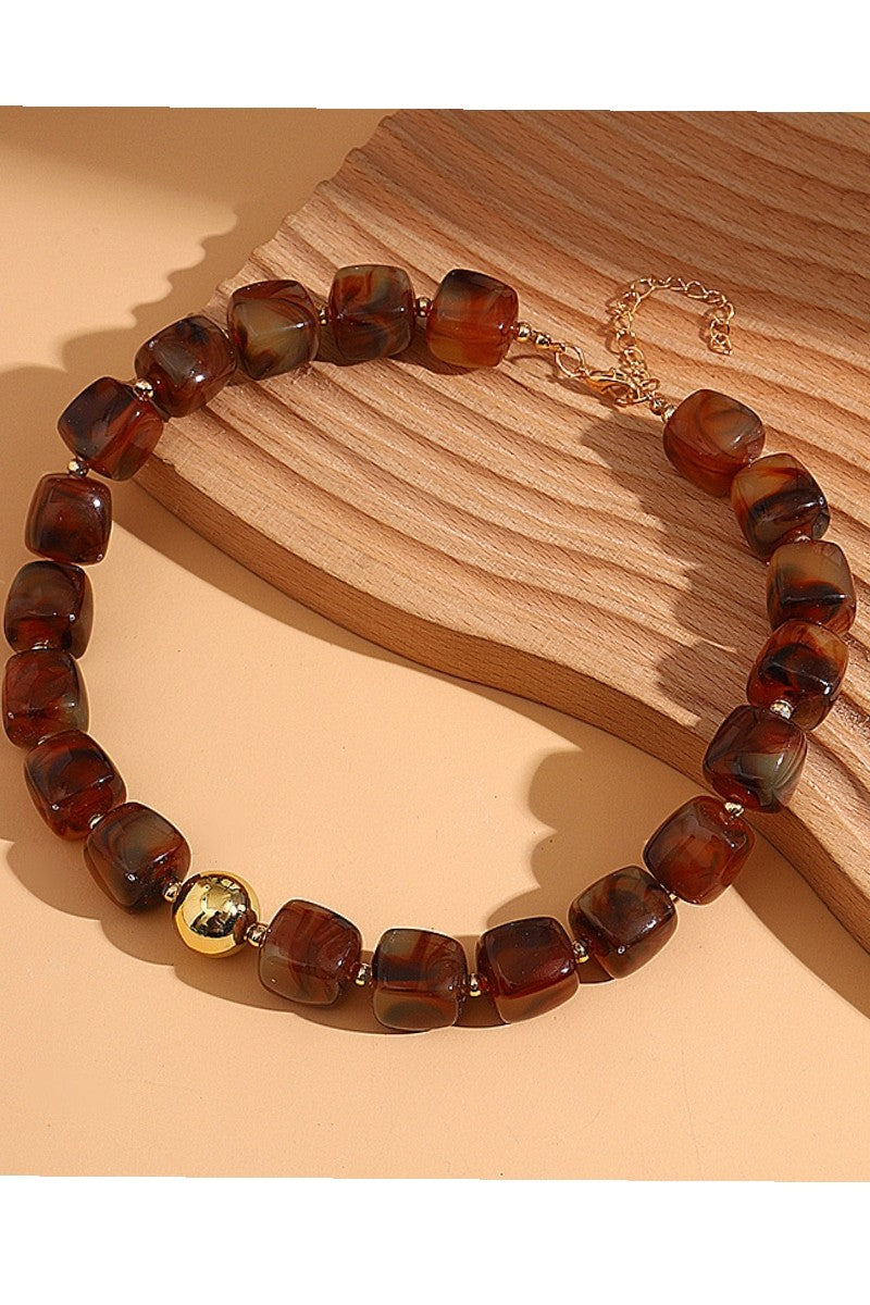 Resin Bead Necklaces