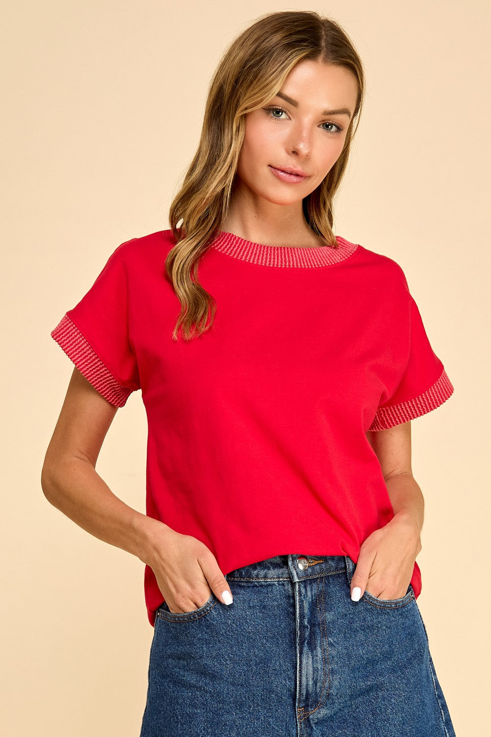 Rib Trim Top