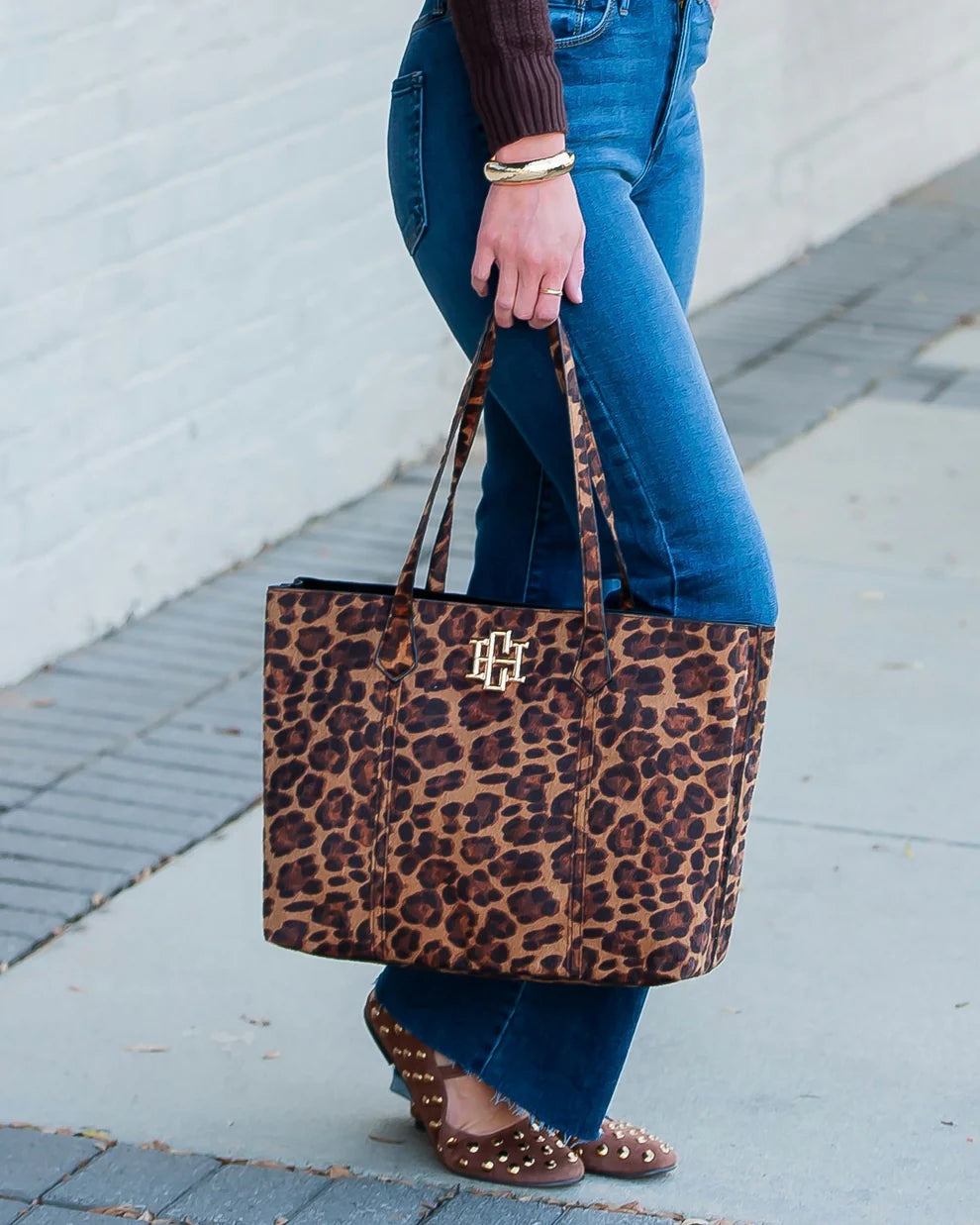 Heath Tote Bag Spotted Saddle
