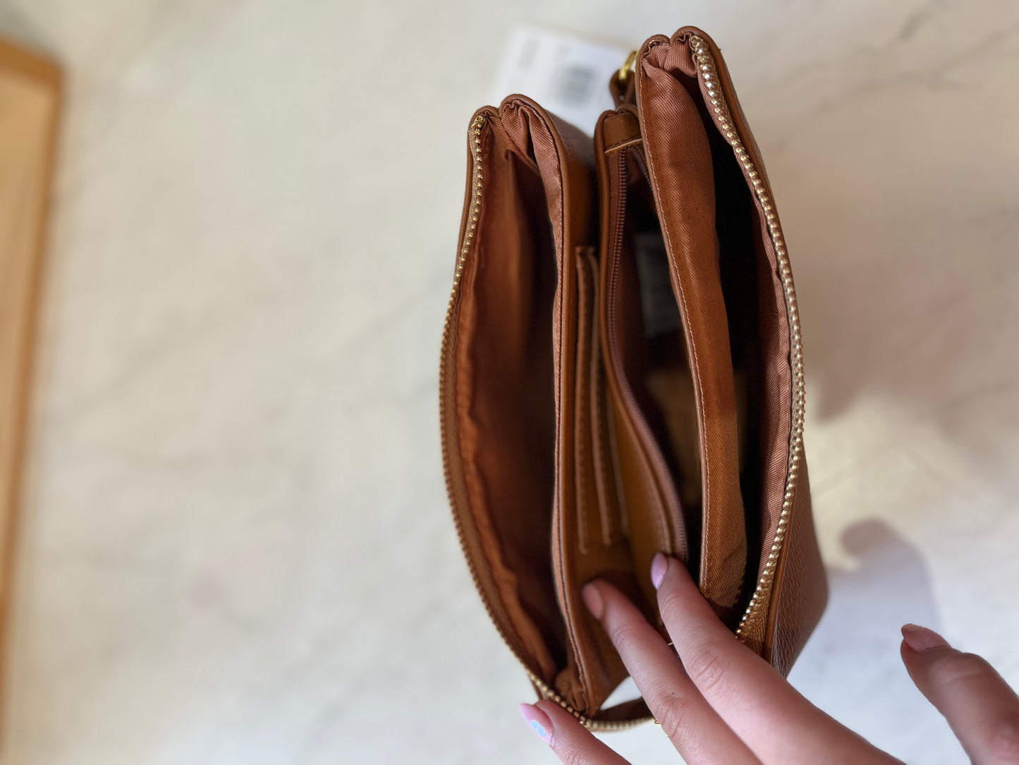 Expanding Clutch Bag