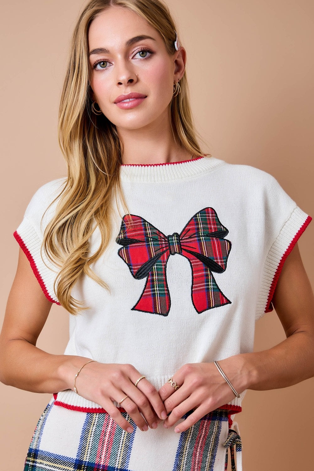 Christmas Bow Sweater
